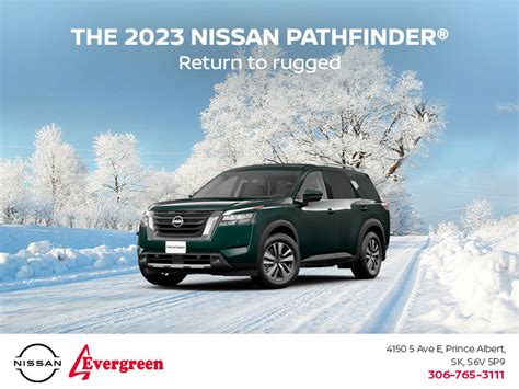 Evergreen Nissan The 2023 Nissan Pathfinder®