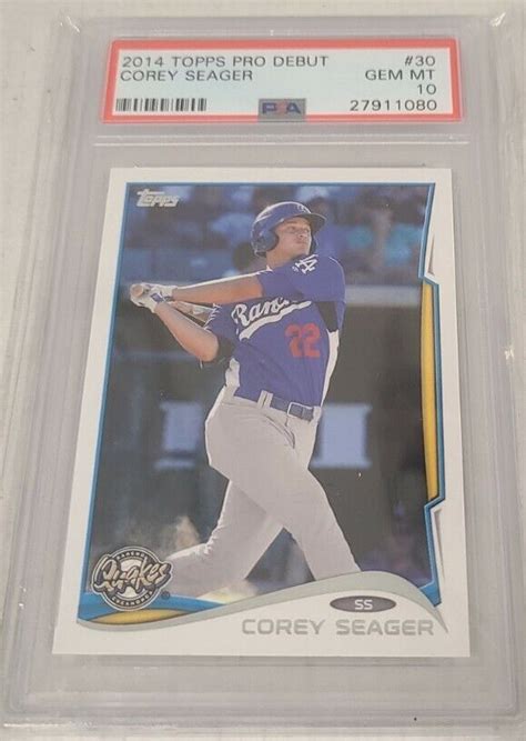 2014 Topps Pro Debut 30 Corey Seager RC For Sale Online EBay