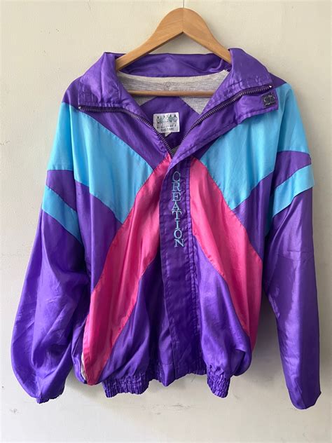 Retro Windbreaker Jacket Mens Fashion Coats Jackets And Outerwear On Carousell