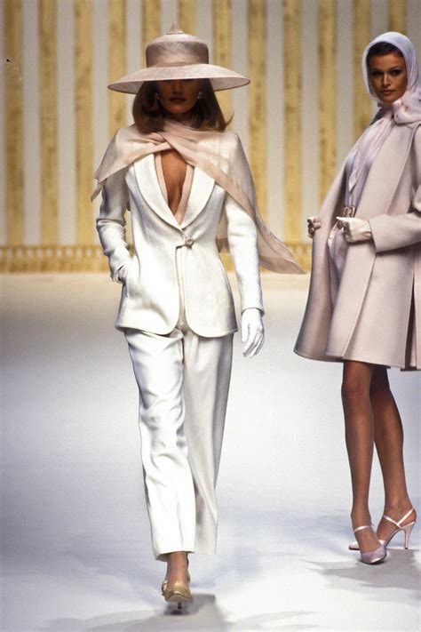 Pierre Balmain Couture Runway Show RTW S S 1994 Look Fashion 90s