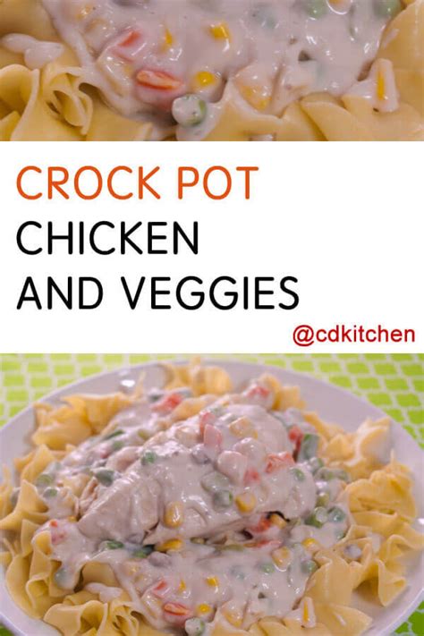 Crock Pot Chicken And Veggies Recipe