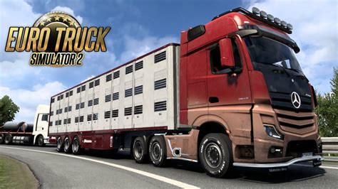 OWNABLE LIVESTOCK TRAILER MICHIELETTO V 1 0 11 ETS 2 V 1 45 ETS 2