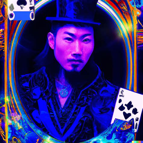 Dall E The Magician Major Tarot In Psychedelic