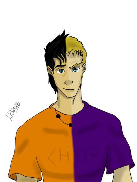 Percy Jackson And Jason Grace By Luanklebers On Deviantart