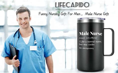 Amazon Lifecapido Male Nurse Gifts For Men Like A Normal Nurse