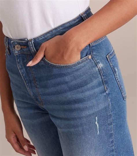 Frankie Wide Leg High Rise Full Length Denim Jeans Target Australia