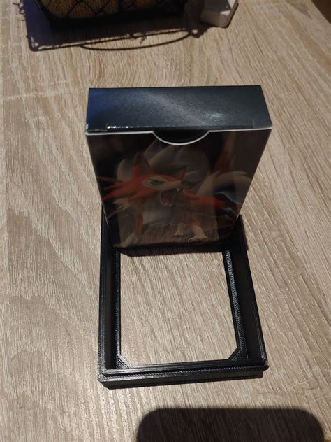 Download Stl File Pokemon Tcg Cardboard Deck Box Stand • 3d Print Object • Cults