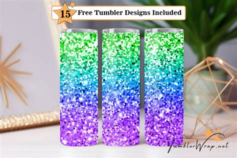 Glitter Balloon Tumbler Png Oz Skinny Tumbler Wrap Tumblerwrap Net