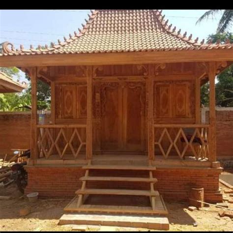 Jual Rumah Gladak Jati Gazebo Kayu Jati Rumah Joglo Pendopo