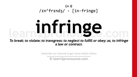 Infringe Definition