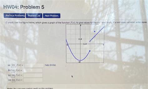 Solved HW04 Problem 5 Previous Probleme Problem List Next Chegg