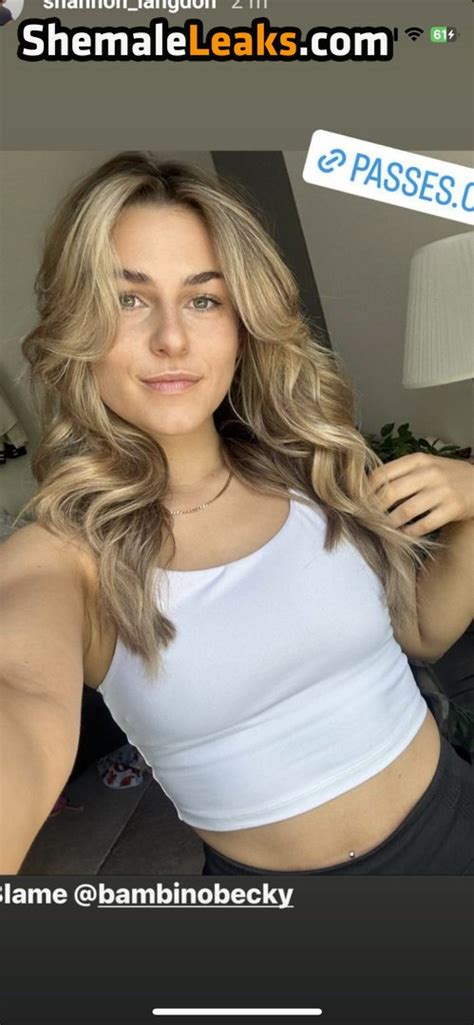 Shannon Langdon Shannon Langdon Leaked Nude OnlyFans Photo ShemaleLeaks