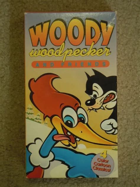 Woody Woodpecker And Friends Cartoon Vhs Videocassette Episodes