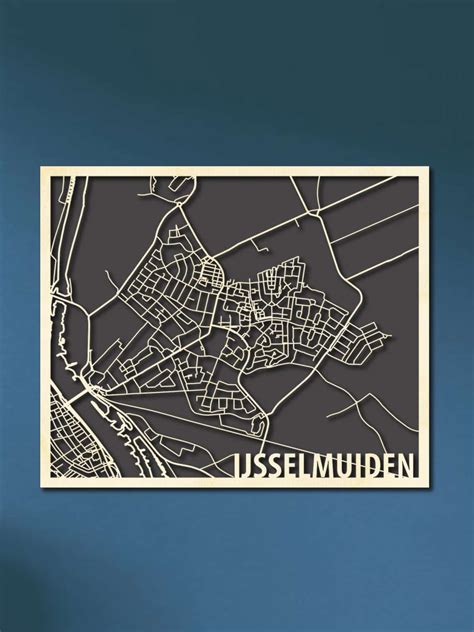 Citymap Ijsselmuiden Kopen Hout Kado Nl