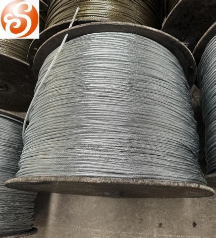 Galvanized And Ungalvanized 1X37 Jiangsu Nantong Steel Wire Rope