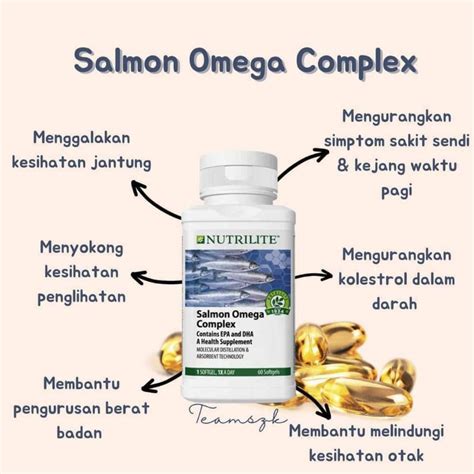 NUTRILITE AMWAY SALMON OMEGA COMPLEX Shopee Malaysia