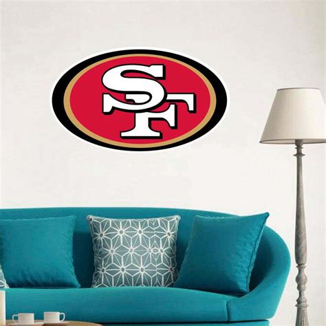 San Francisco 49ers NFL Logo Wall Decals Vinyl Sticker