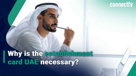 Why is the establishment card UAE necessary? - Connect HR