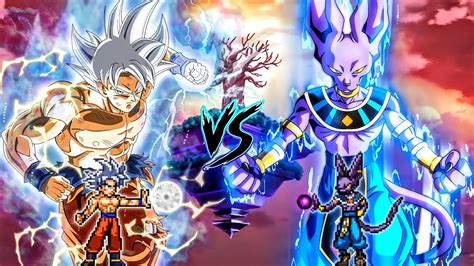 Goku LB V2 OP All Form New VS Lord Beerus MUI V4 OP All Form In