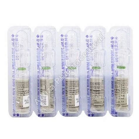 Lox Heavy Injection Packaging Size 1 Ml In 1 Vial At Rs 120 Vial In Surat