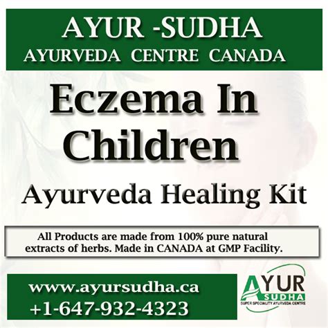 Eczema children. Ayurvedic Medicines Treatment Canada.