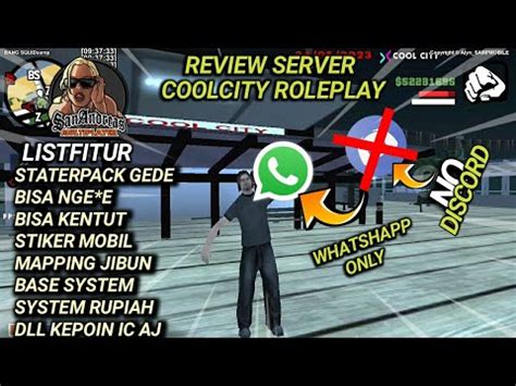 REVIEW SERVER GTA SAMP ROLEPLAY ANDROID PC NO DISCORD NO