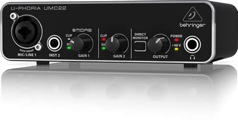 Behringer U Phoria Umc22 Usb Audio Interface