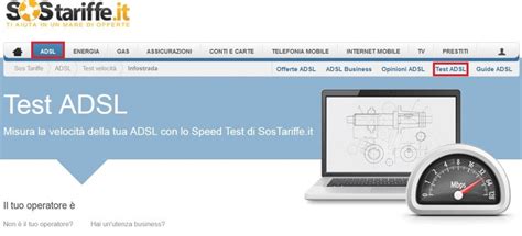 ADSL speed test Ecco come testare la velocità della tua ADSL