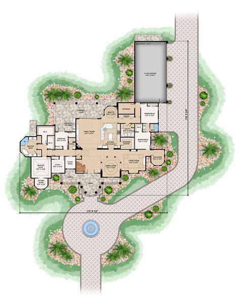 Coco Plum House Plan Coastal House Plan European House Plan