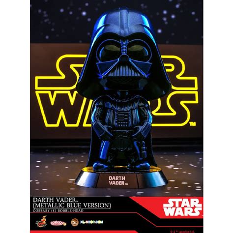 Hot Toys Cosbaby Star Wars Size S Darth Vader Blue Metallic Version Merchandise Zavvi