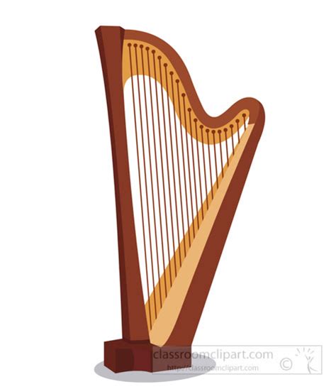 Musical Clipart Harp String Harp Musical Instruments Free Transparent ...