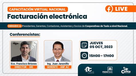 Capacitaci N Virtual Nacional Facturaci N Electr Nica Youtube