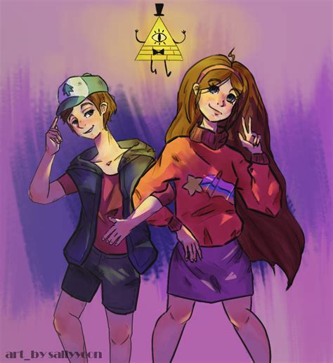 Gravity Falls{fan Art] By Sallyyoon On Deviantart