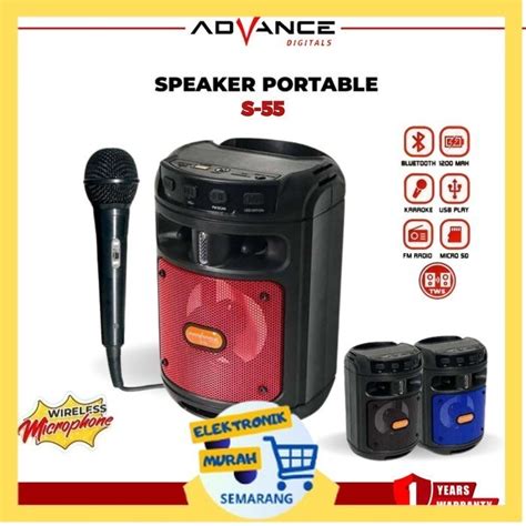 Jual Advance S S S Speaker Bluetooth Portable Music Box