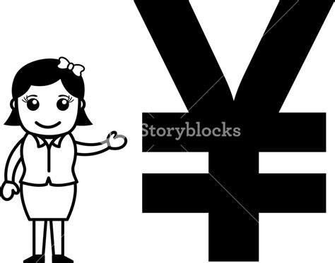 Yen Symbol Vector Royalty-Free Stock Image - Storyblocks