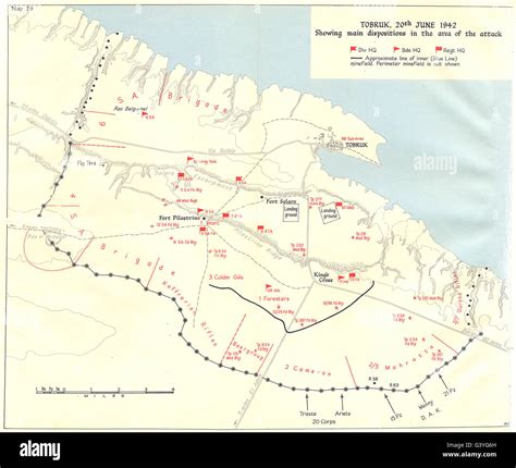 Battle Of Gazala Map