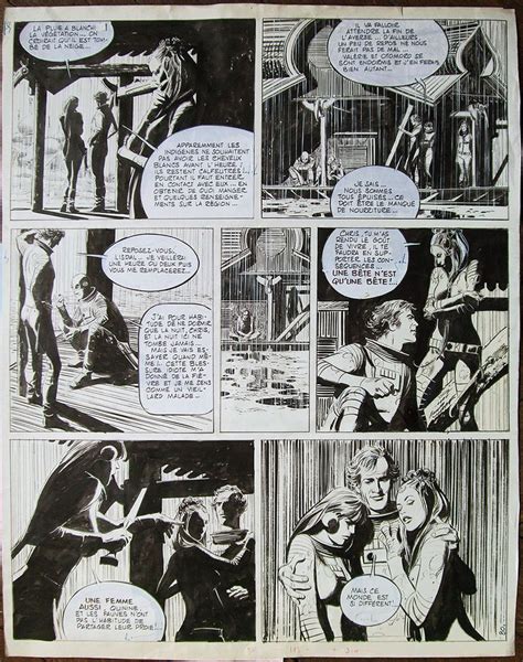 Les Naufrag S Du Temps Paul Gillon Comic Frame Comic Books Art