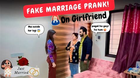 Fake Marriage Prank On Gf 😱 Ft Sid Gopal And Pallavi Prank Youtube