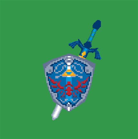 ZELDA!! : r/PixelArt