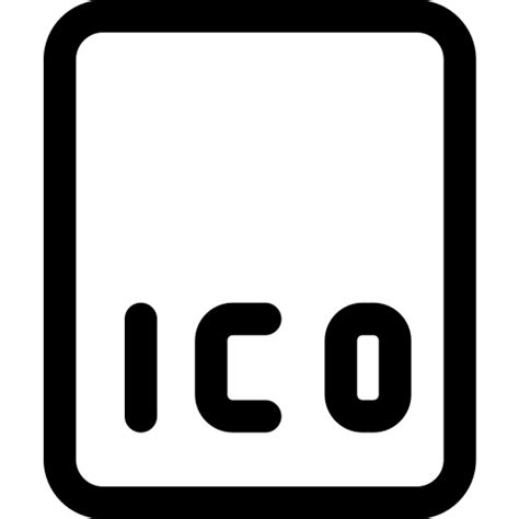 Ico file - Free interface icons