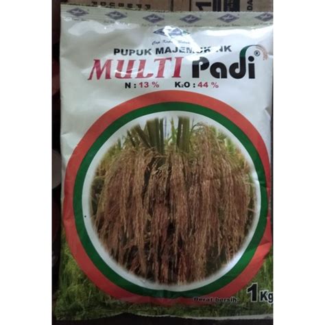 Jual PUPUK MAJEMUK MULTI PADI 1 KG Shopee Indonesia