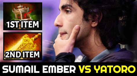 Sumail Vs Yatoro Mid Ember Spirit With Fast Radiance Situational