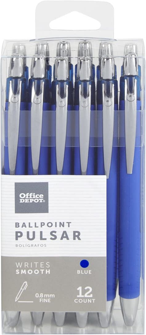 Amazon Office Depot Super Comfort Grip Retractable Ballpoint Pens