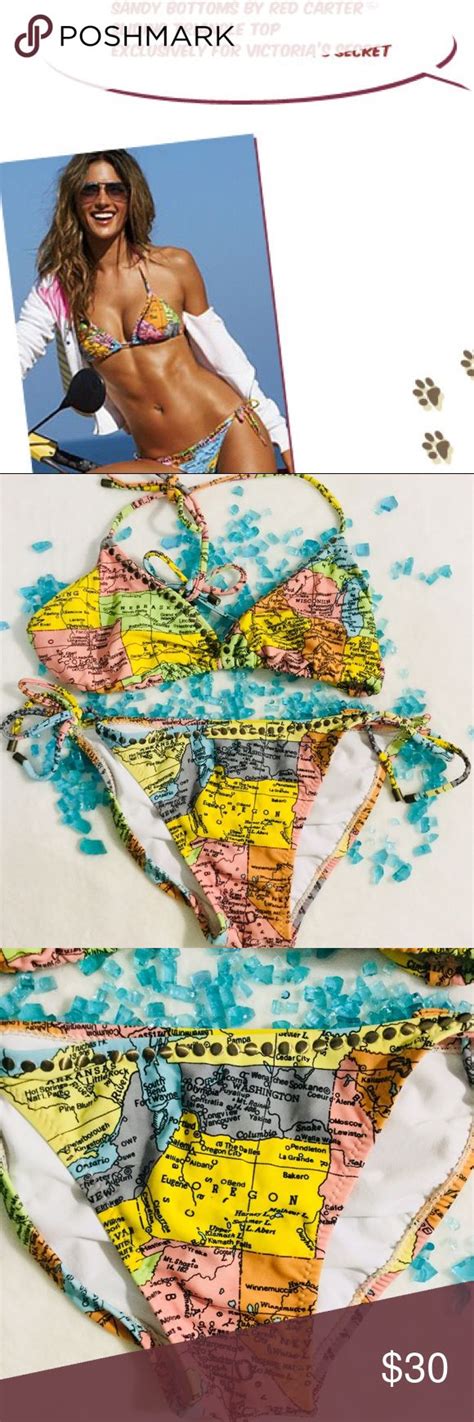 Sandy Bottoms For Victorias Secret Bikini Red Carter Clothes Design Swimsuits