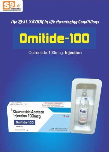 Octreotide 100 MCG ML At Rs 550 Piece Papri Village Mohali ID