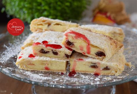 Torta Sfogliata Crema E Amarene Ricetta Facilissima