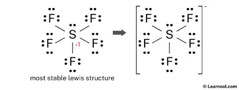 SF5- Lewis structure - Learnool