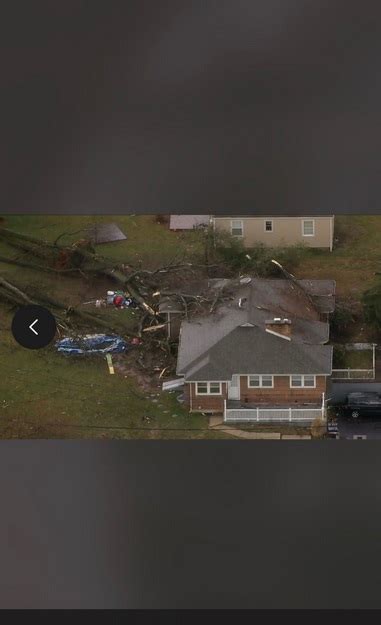 PHOTO Giant House In Mercer County NJ With Serious Tornado Damage