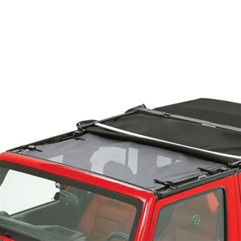 Jeep Wrangler TJ Sun Bikini Top Targa Style Mesh Bestop 03 06