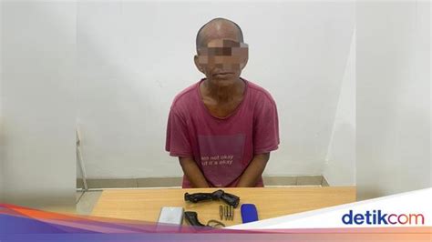 Rapik Ditangkap Polisi Karena Simpan Sabu Senpi Rakitan Di Babel